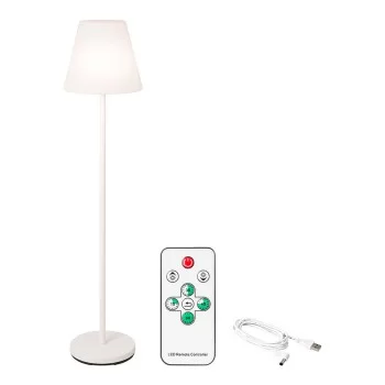 Floor Lamp Lumineo 894460 White 150 cm Rechargeable