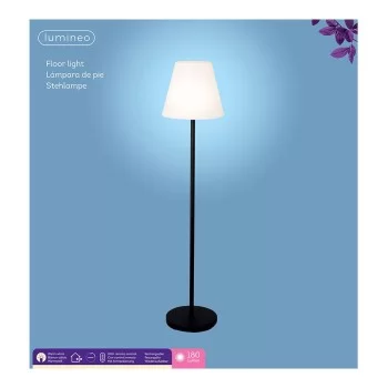 Floor Lamp Lumineo 894459 Black 150 cm Rechargeable 2
