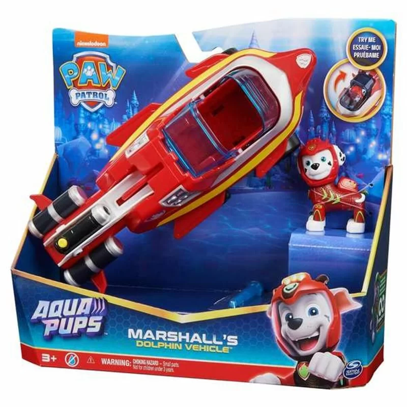 Vehicle The Paw Patrol Aqua Pups 10,25 x 3,88 x...