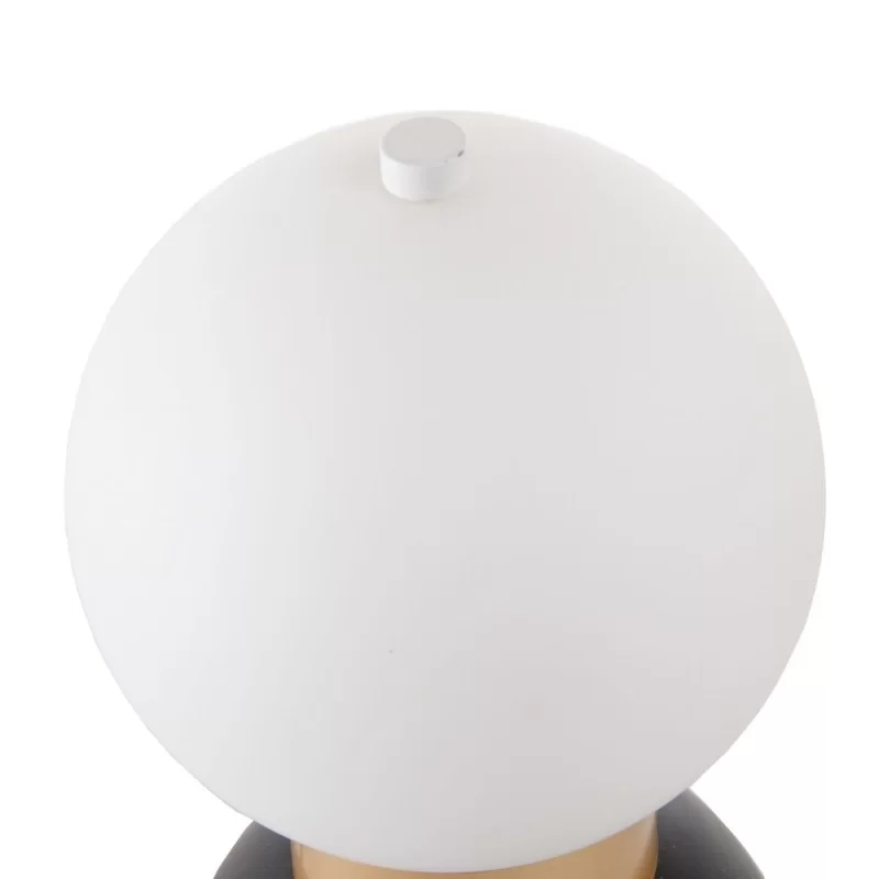 Desk lamp White Black Golden Metal Crystal Iron...