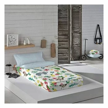 Quilted Zipper Bedding Costura Jungle Exotic 90 x 190 cm...