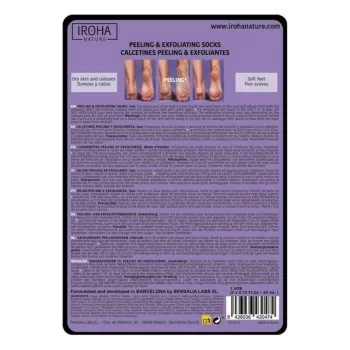 Moisturising Socks Peeling and Exfoliation Lavender Iroha... 2