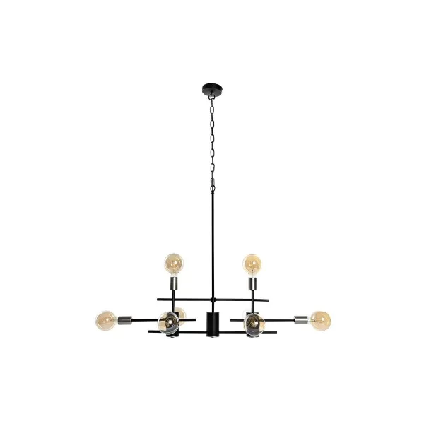 Ceiling Light DKD Home Decor 87 x 18 x 28 cm Black Metal
