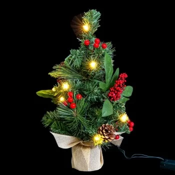 Christmas Tree Multicolour PVC Metal 20 x 20 x 40 cm 2