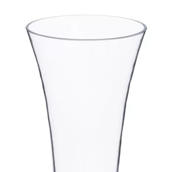 Vase 15 x 11 x 35,5 cm Crystal Transparent 2