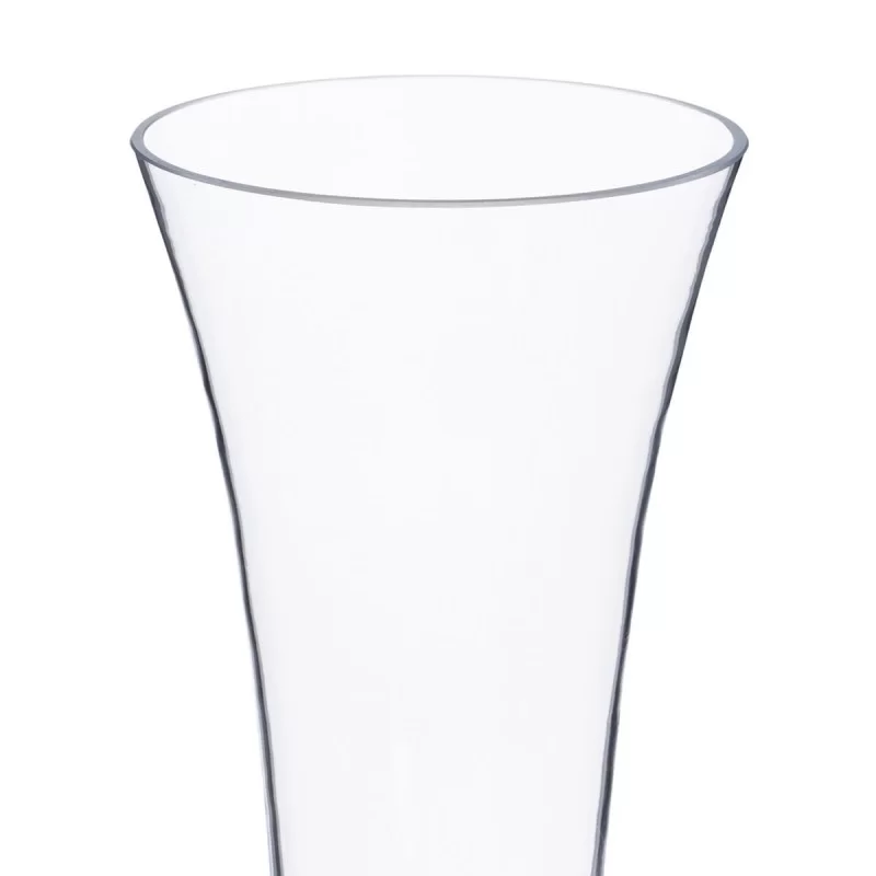 Vase 15 x 11 x 35,5 cm Crystal Transparent