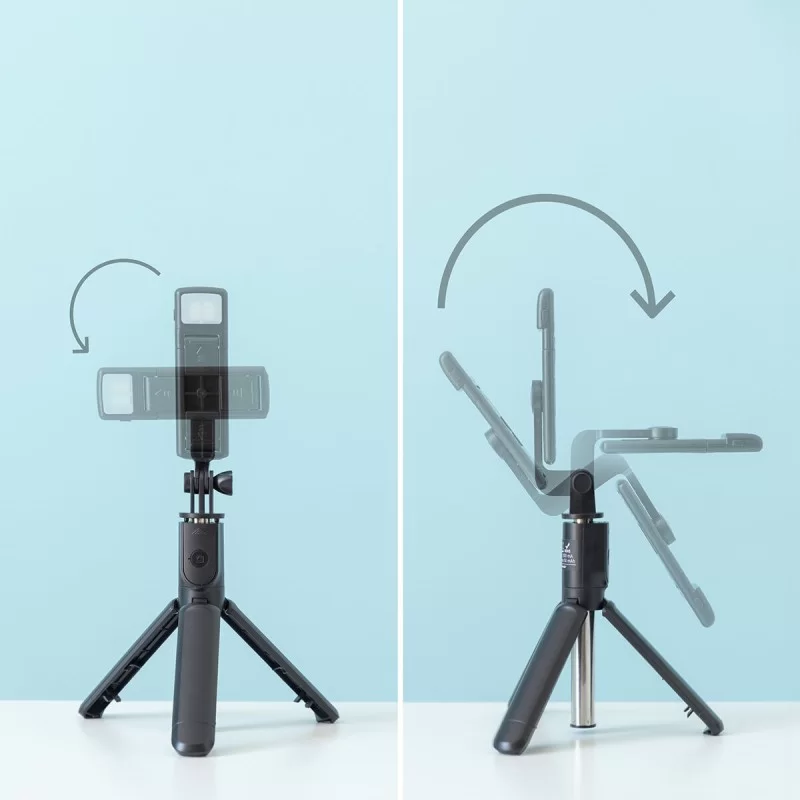 Extendable Tripod for Mobile Phone with LED and...