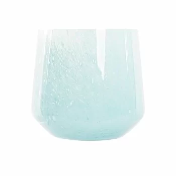 Vase DKD Home Decor Blue Crystal Mediterranean 20 x 20 x... 2