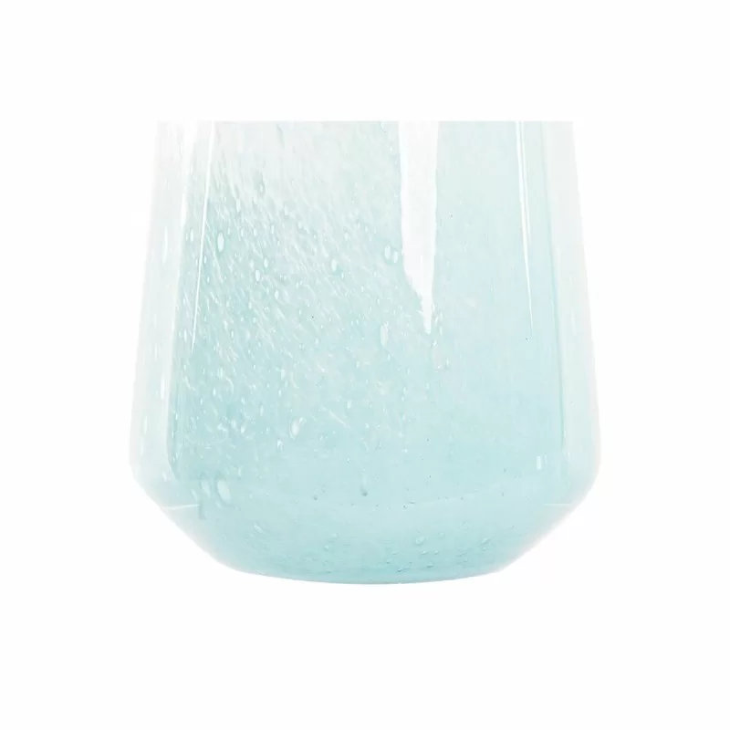 Vase DKD Home Decor Blue Crystal Mediterranean...