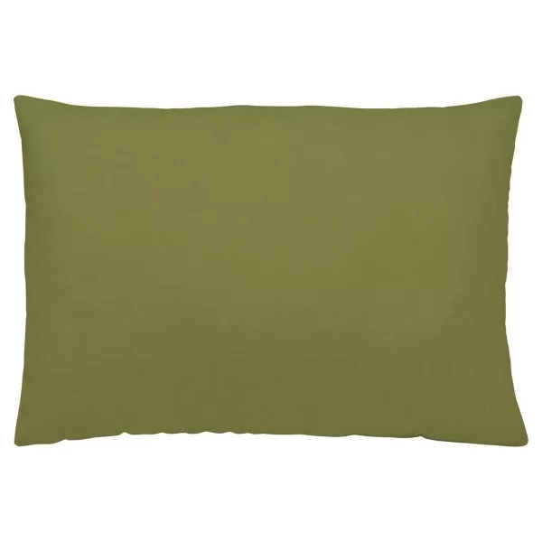 Pillowcase Naturals Verde Oliva P.17-0525 Green (45 x 110 cm)