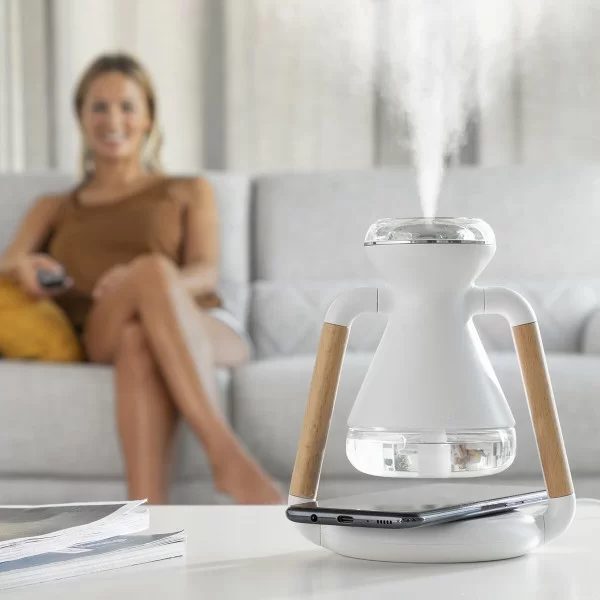 3-in-1 Wireless Charger, Aroma Diffuser and Humidifier Misvolt InnovaGoods 230 ml (Refurbished A)