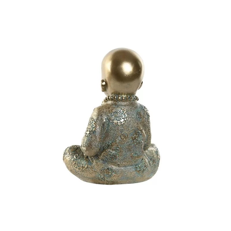 Decorative Figure Home ESPRIT Golden Monk...