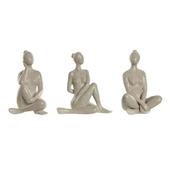 Decorative Figure Home ESPRIT Ivory Yoga Romantic 13 x...