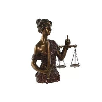 Decorative Figure Home ESPRIT Copper 24,5 x 14 x 33,5 cm