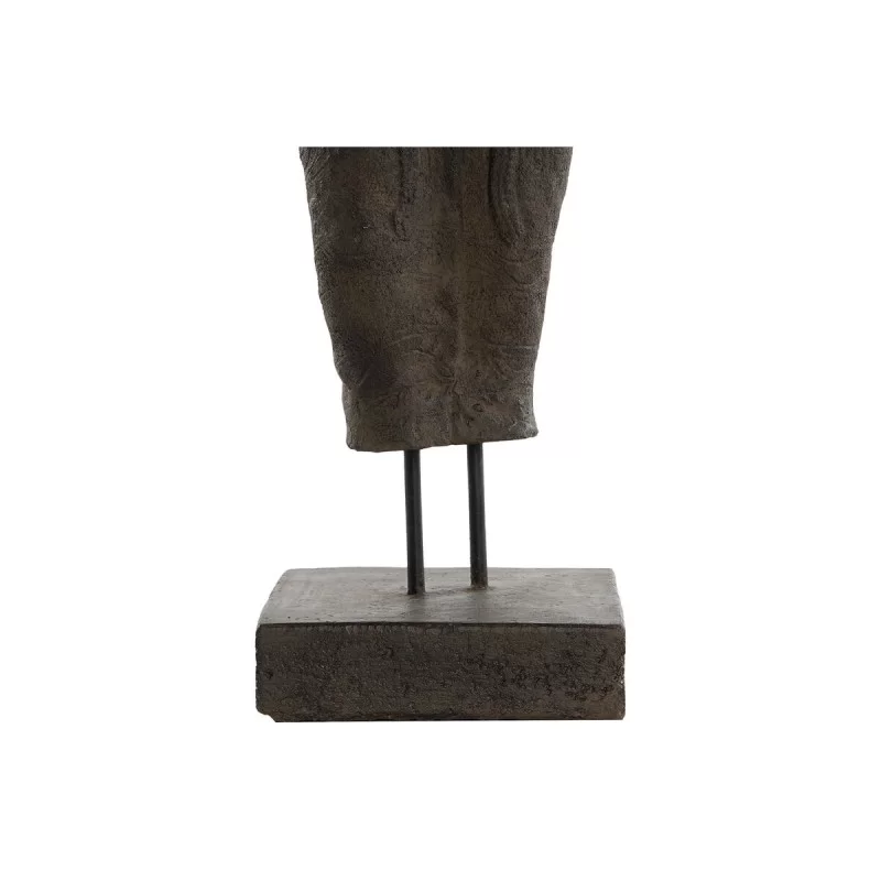 Decorative Figure Home ESPRIT Dark grey 20 x 20...