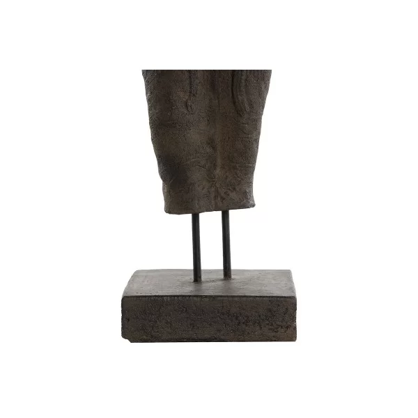 Decorative Figure Home ESPRIT Dark grey 20 x 20 x 60 cm