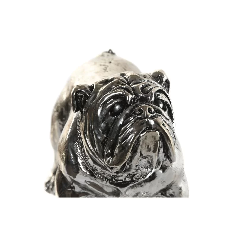 Decorative Figure Home ESPRIT Silver Dog Loft...