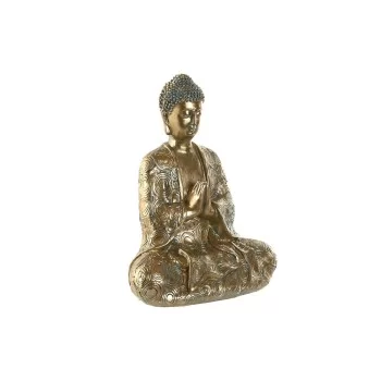 Decorative Figure Home ESPRIT Golden Buddha Oriental 20 x...