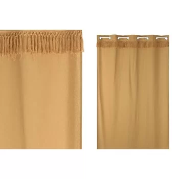 Curtain Home ESPRIT Mustard With tassles 140 x 260 x 260 cm