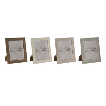 Photo frame Home ESPRIT Brown Beige Cream Natural Crystal...