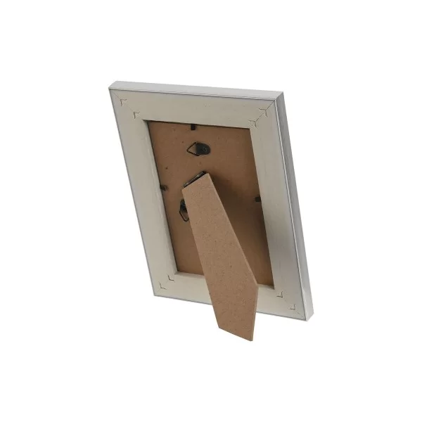 Photo frame Home ESPRIT Silver Crystal polystyrene Romantic 15,5 x 1,5 x 20,5 cm