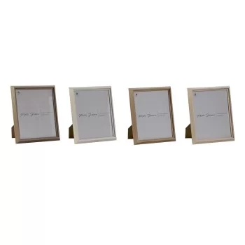 Photo frame Home ESPRIT Brown Beige Cream Natural Crystal...