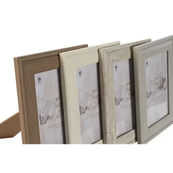 Photo frame Home ESPRIT Brown Beige Grey Cream Crystal... 2