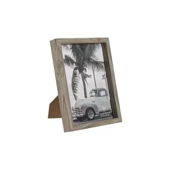 Photo frame Home ESPRIT Grey Crystal MDF Wood Romantic...