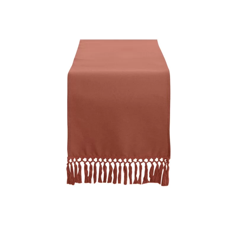 Table Runner Home ESPRIT Terracotta 40 x 140 cm