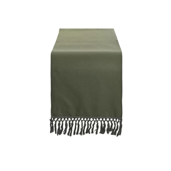 Table Runner Home ESPRIT Green 40 x 140 cm
