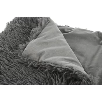 Blanket Home ESPRIT Grey 130 x 170 cm 2