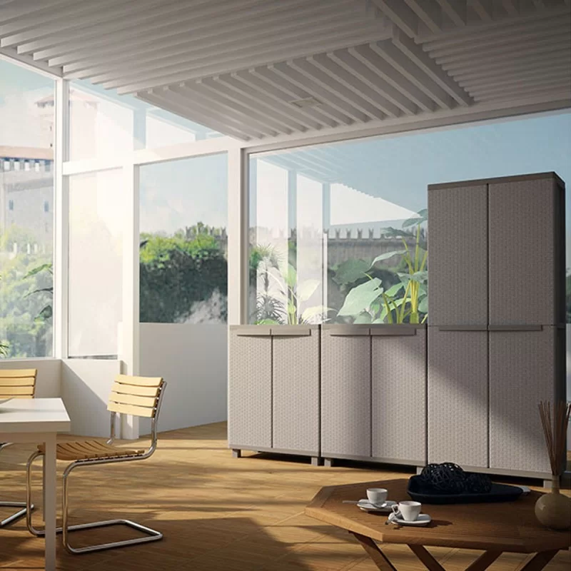 Broom cupboard Terry Jrattan 368 Grey 68 x 37,5...