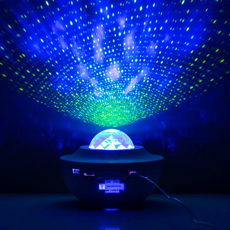 LED Star Projector and Laser with Speaker...