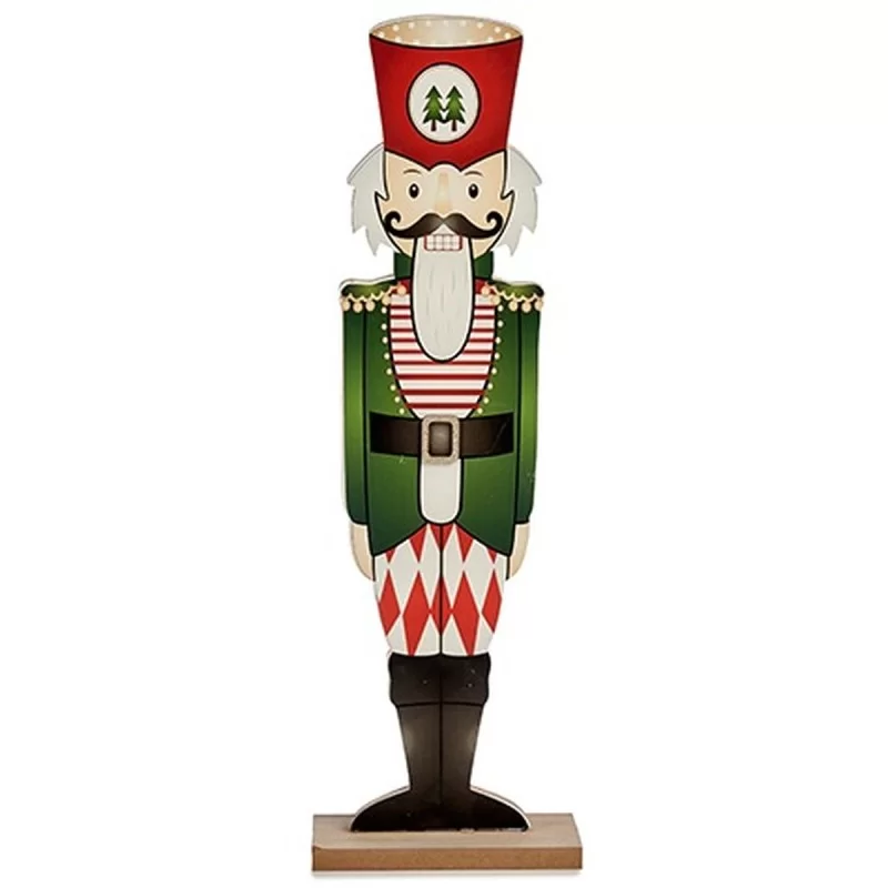 Decorative Figure Nutcracker White Black Red...