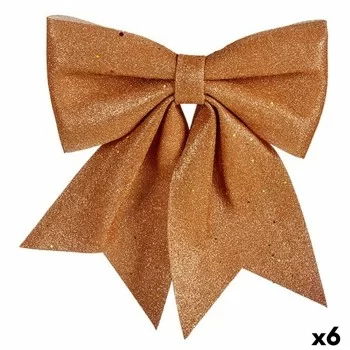 Lasso Christmas bauble Bronze Plastic 46 x 38 x 5 cm (6...