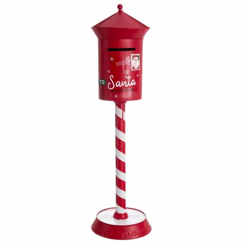 Christmas bauble Red Metal Letterbox 35 x 35 x...
