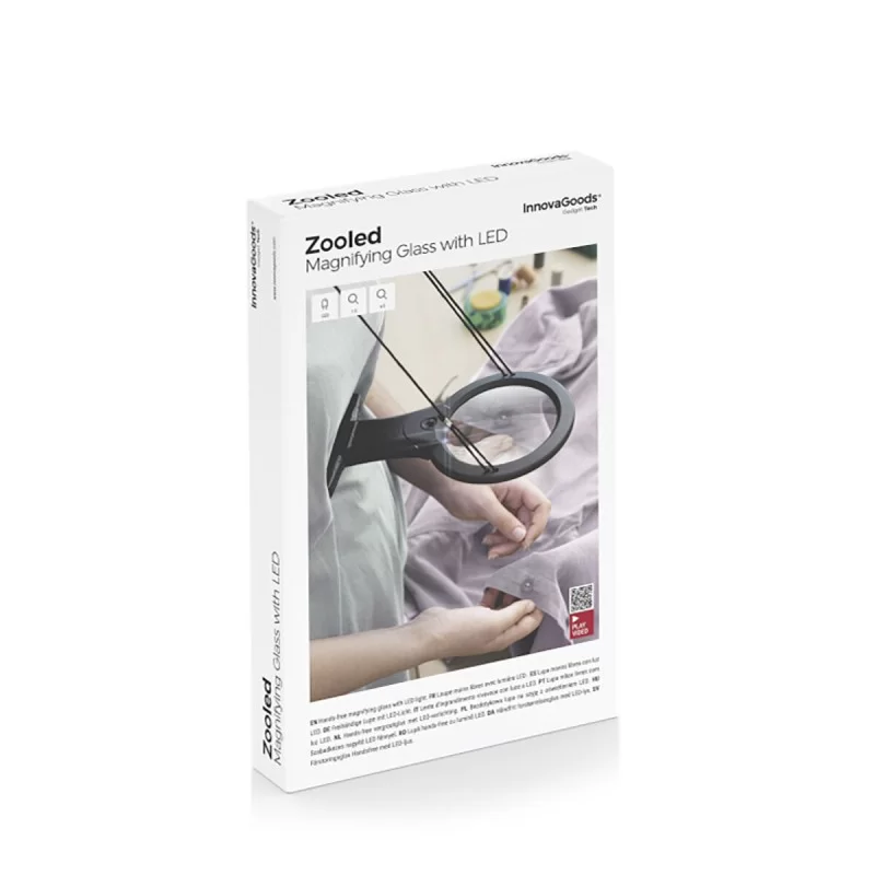 Hands-Free Magnifying Glass with LED light...