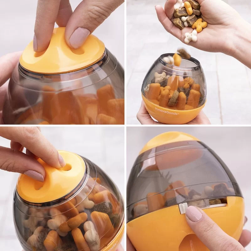 2-In-1 Treat Dispenser Toy for Pets Petyt...