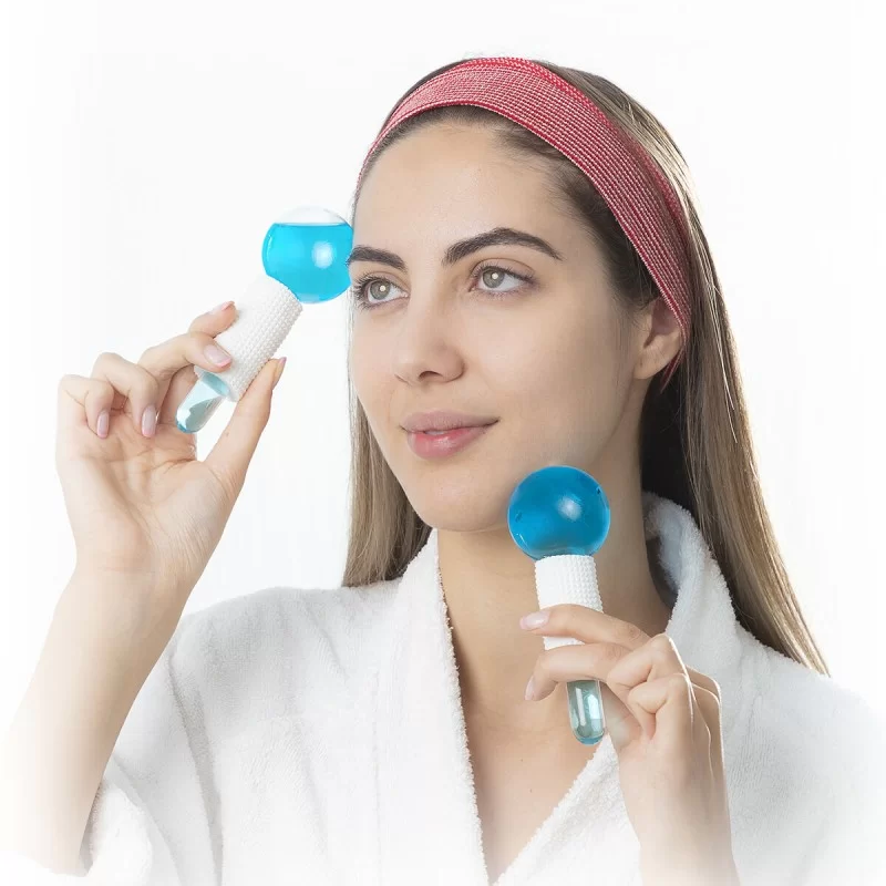 Cold-effect Facial Glass Globes Friballs...