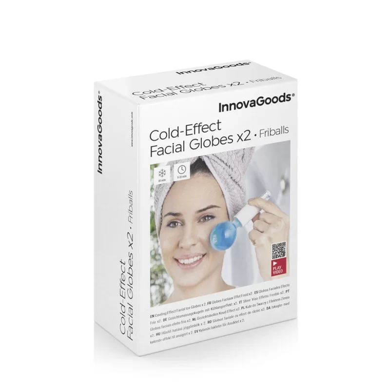 Cold-effect Facial Glass Globes Friballs...