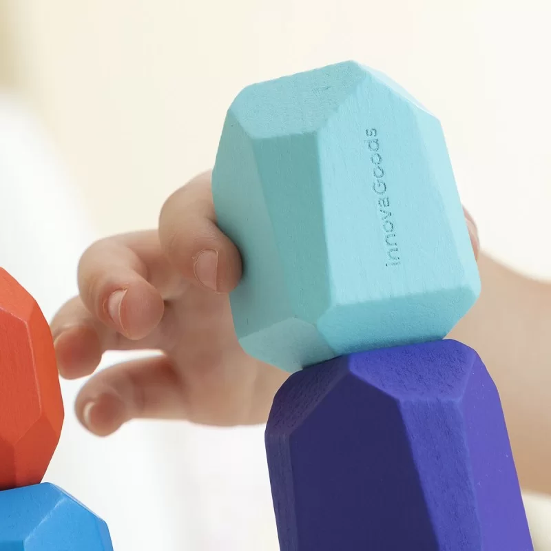 Stacking Wooden Balancing Stones Wotonys...
