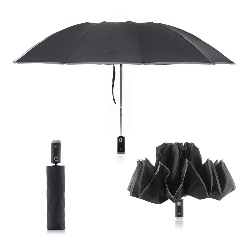 Folding Inverted Umbrella with LED Folbrella...