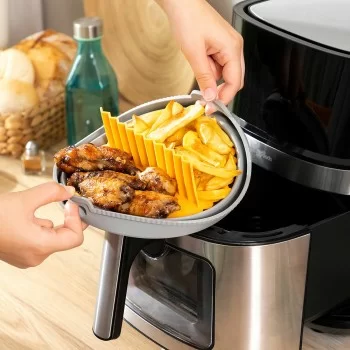 Folding Silicone Basket for Air Fryer Fliynner InnovaGoods 2