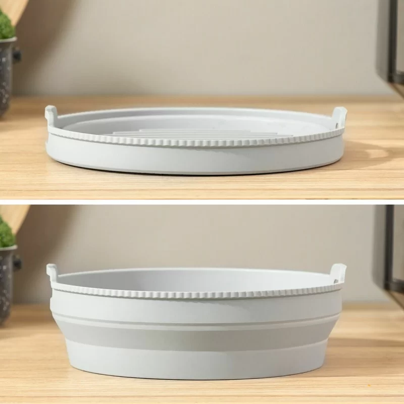 Folding Silicone Basket for Air Fryer Fliynner...