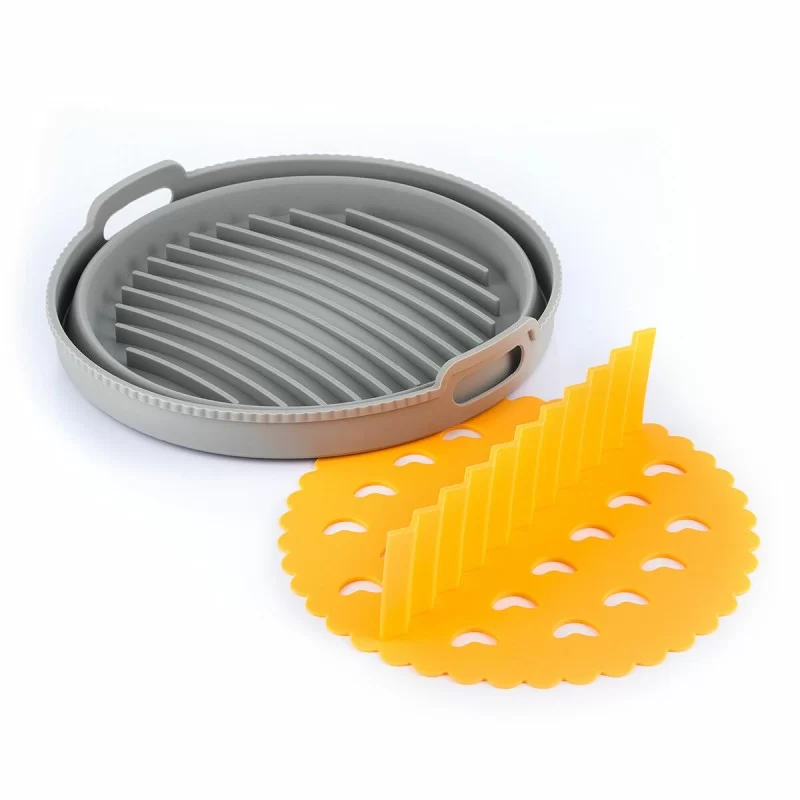 Folding Silicone Basket for Air Fryer Fliynner...