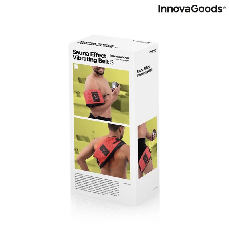 Sauna Effect Vibrating Belt InnovaGoods Red...