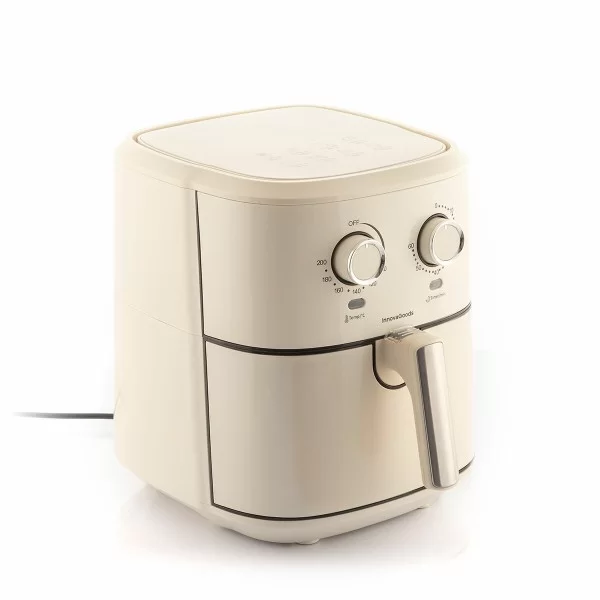 No-Oil Fryer InnovaGoods Stainless steel Cream 5,5 L 1700 W (Refurbished B)