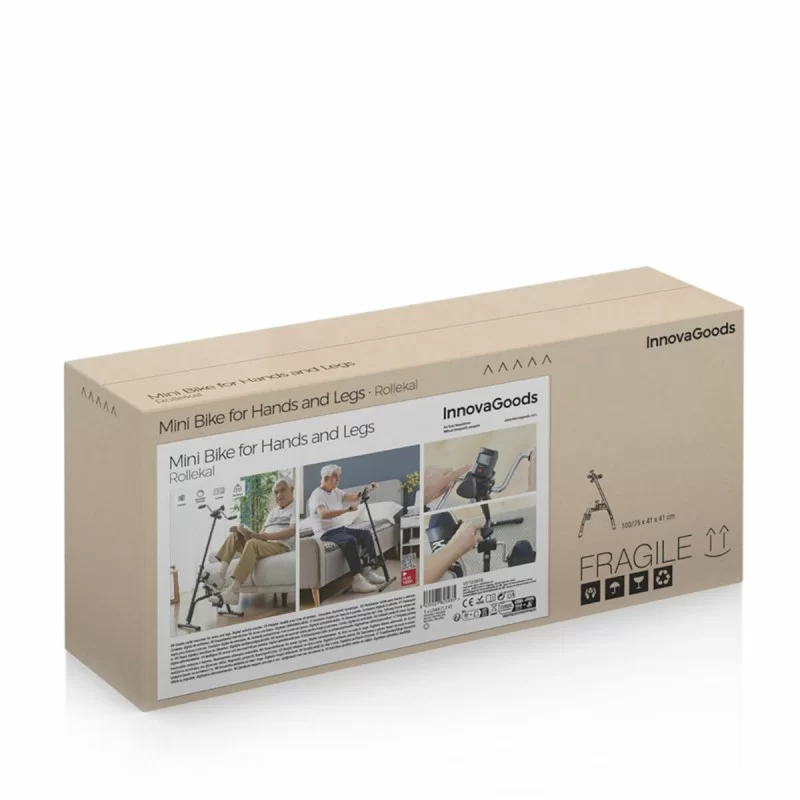 Dual Pedal Exerciser for Arms and Legs Rollekal...