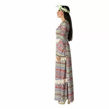 Costume for Adults Hippie Multicolour (1 Unit) 2