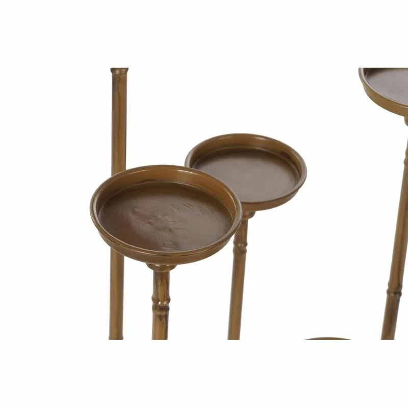 Candleholder DKD Home Decor Copper Metal 38 x...
